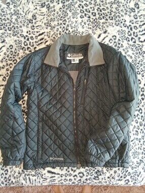 Columbia Quilted Black Jacket